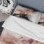 Ensemble de housse de couette en microfibre / polyester rose-2145548629