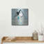 «Cottage» by the Sea Neutral »par Phyllis Adams, art mural en métal-1397909224
