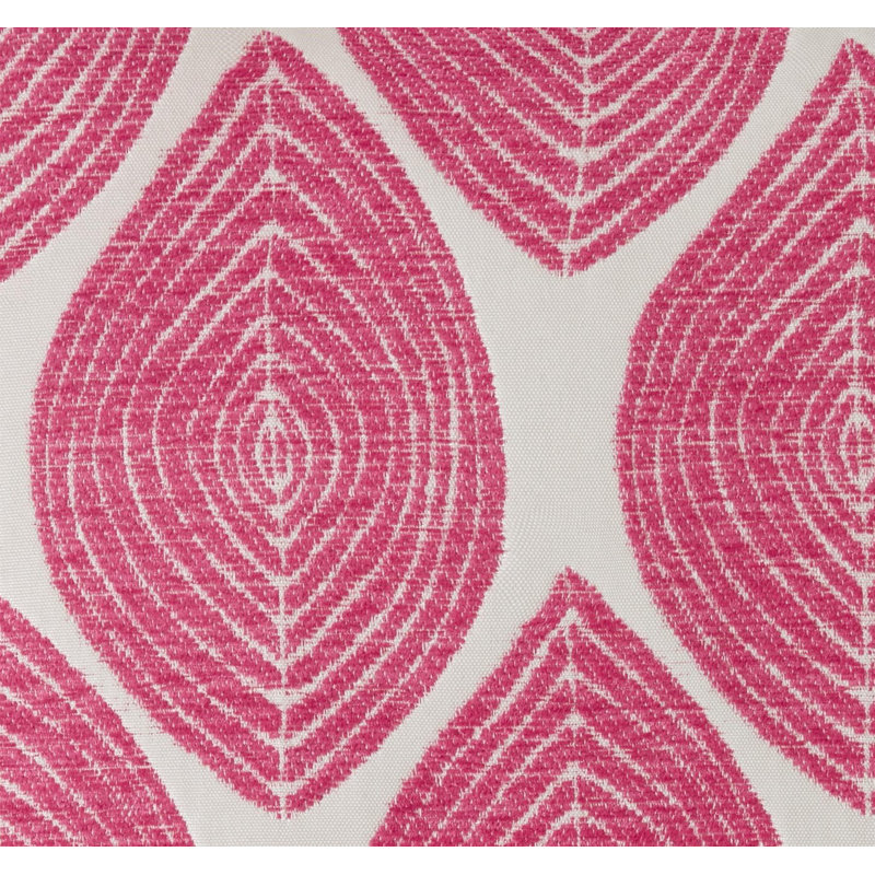Demian Geometric Square Cushion, Cassis