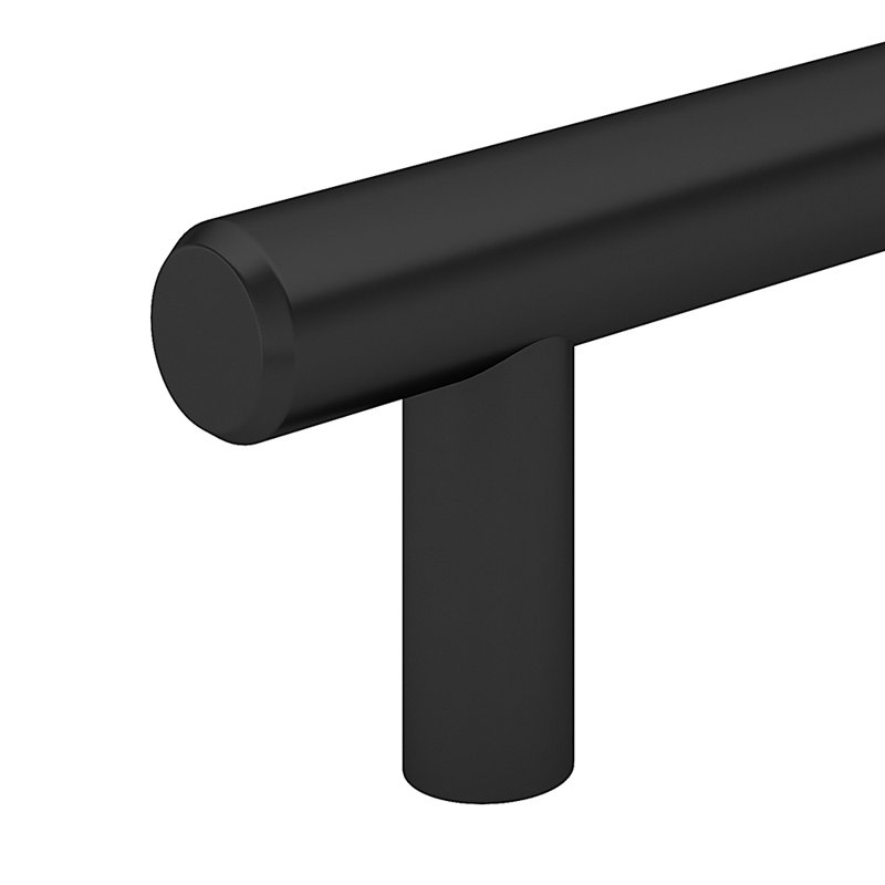 Expression 5 1/32" Center to Center Bar Pull, Matte Black