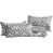 White/Dark Gray Damask selected