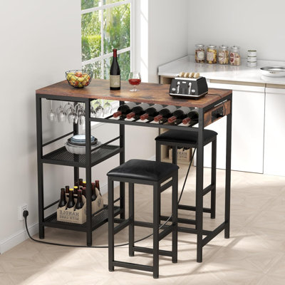 2 - Person Counter Height Dining Set
