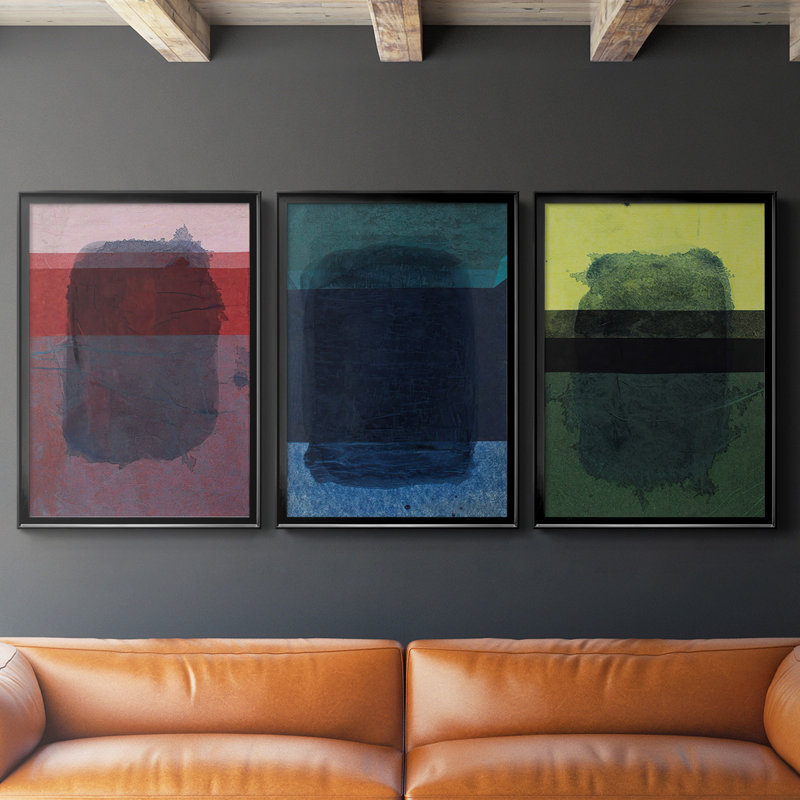Souvenirs de Rothko I, toile encadrée de qualité supérieure - prête à être accrochée, H 24,5 po x l 37 po x P 2,5 po