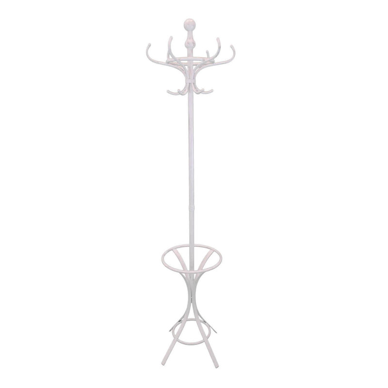 Steel Freestanding 8 - Hook Coat Rack