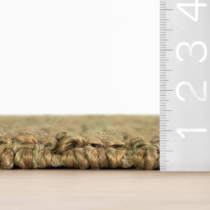 Varnu Textured Handmade Jute Rug, Runner 2'6" x 8'