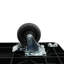 Chariot pliable à poussoir avec plateforme, 880 lb Capacité de poids, 2 roues de frein pivotantes