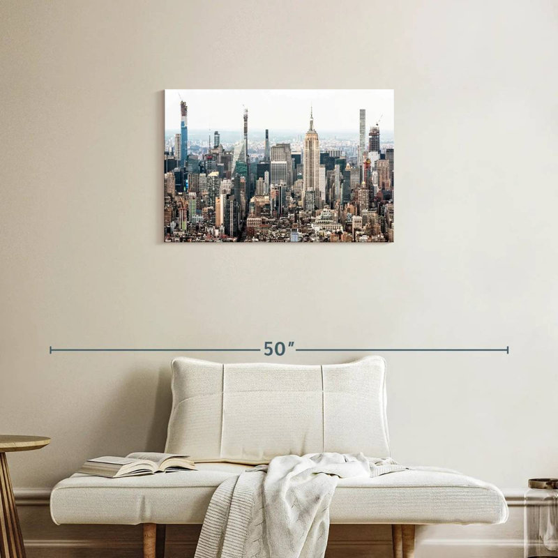 Gratte-ciel Sireci, New York, H 20 po x l 30 po