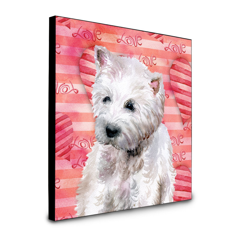 Panneau mural d’art Durflinger, Westie