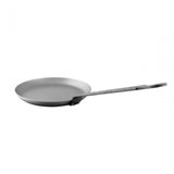 Mauviel M'steel Black Carbon Steel Crepe Pan With Iron Handle