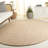 Benevides Natural Fiber Sisal Pile Solid Color Rug-220689592