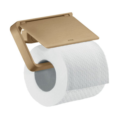 Wall Mount Toilet Paper Holder with Cover