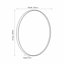 Stainless Steel Round Wall Mirror-98249878-98249877
