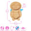 Tiny Dining - Penguin Bamboo Suction Plate-90692428