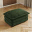 Canapés de coin avec pouf vert-1452699899