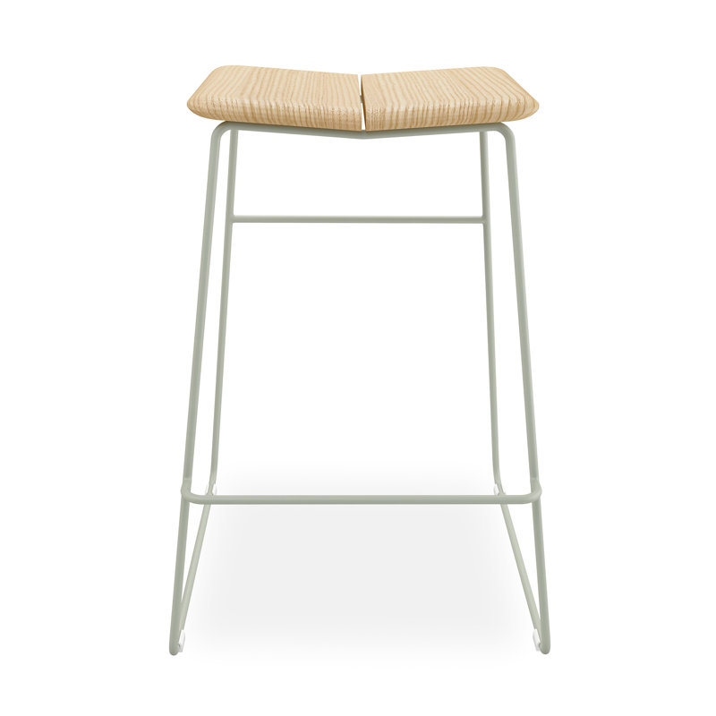Aero Bar Stool & Counter Stool, Bar Stool (30" Seat Height), Sage Powder Coat