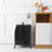 2-Tier Laundry Hamper 110L Large Oxford Clothes Basket Sorter With, Lid And Sorting Cards For Clothes & Toys Storage,Black-322190629