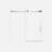 Frameless Shower Door, 1/4 "(6 Mm) Clear Tempered Glass, Explosion Proof Film, Stainless Steel Handle-114207948
