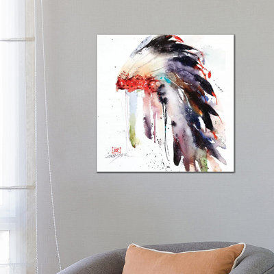 Headdress II by Dean Crouser - Painting on Canvas
