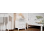 Table de chevet à 2 tiroirs pour chambre à coucher, table de chevet rétro Mid-Century avec design classique-2098791934