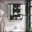 Armoire murale moderne à deux portes avec rangement polyvalent et design élégant pour diverses pièces