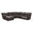 Volker Faux Leather Reclining Sectional Left Hand Facing-1562972970