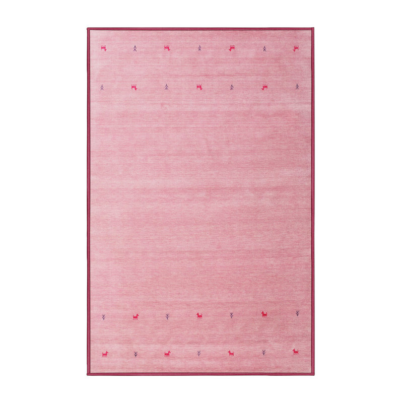 Tapis contemporain 100% lavable à la machine 1087, Rectangle 7 pi x 10 pi