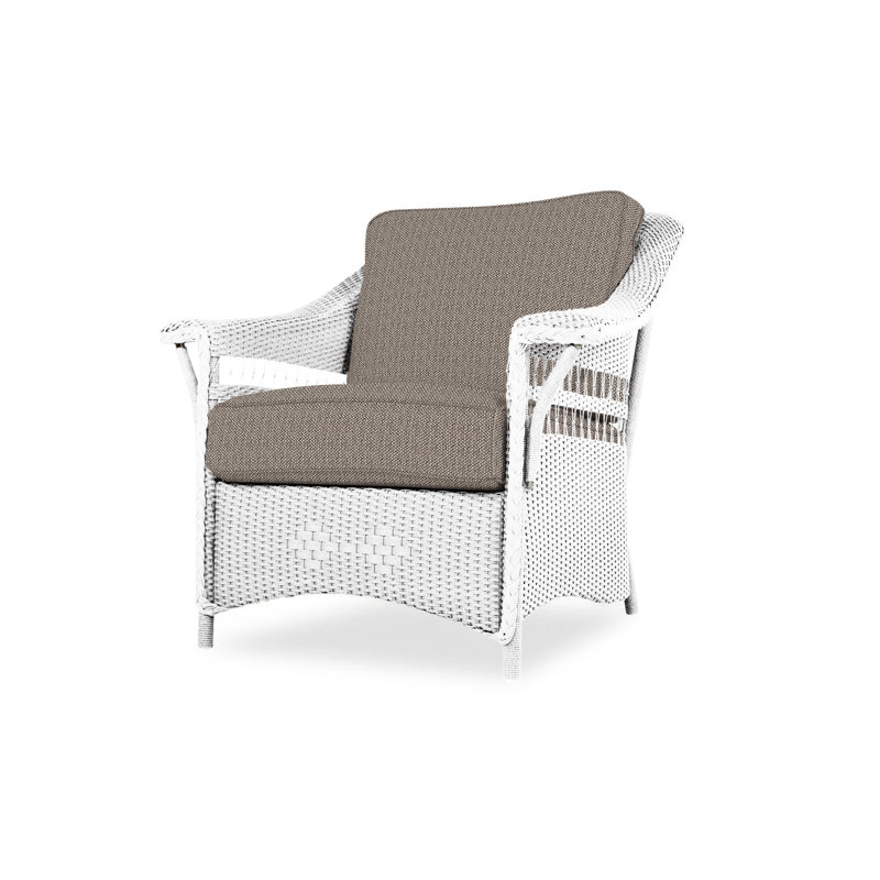 Nantucket Outdoor Lounge Chair, White, Charlotte Sparrow