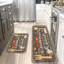 Tapis de cuisine 2 pièces «Kitchen Heart of the Home»