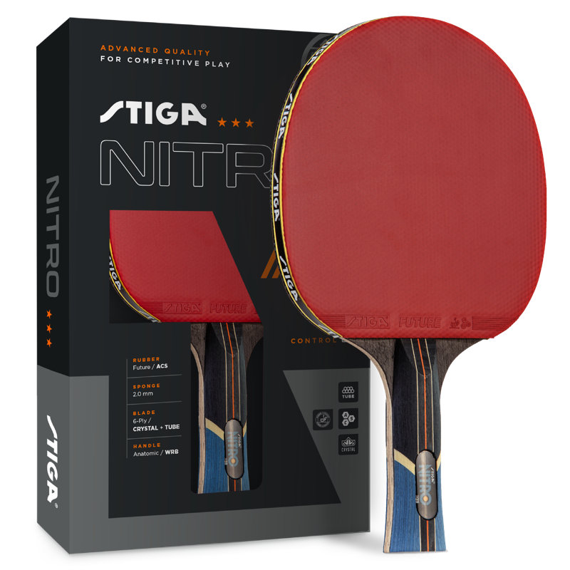STIGA Nitro Tournament-Level Table Tennis Racket