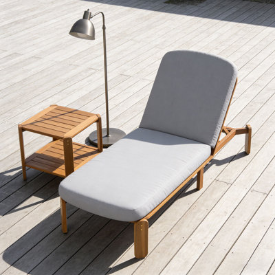 Outdoor Chaise Lounge Adjustable Patio Chaise