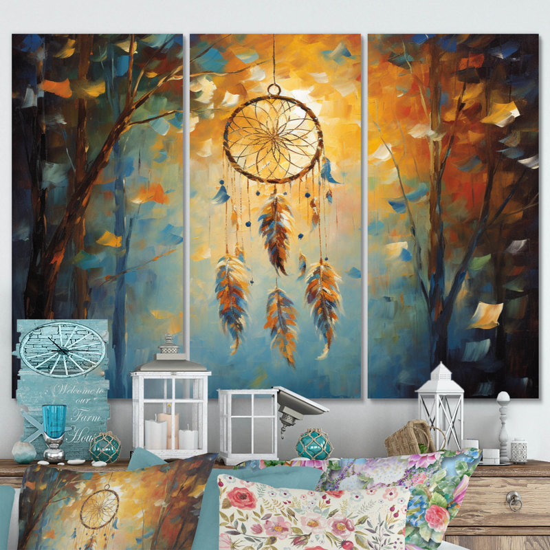 Ensemble de salon Blue Dream Catcher Impressionist Whispers