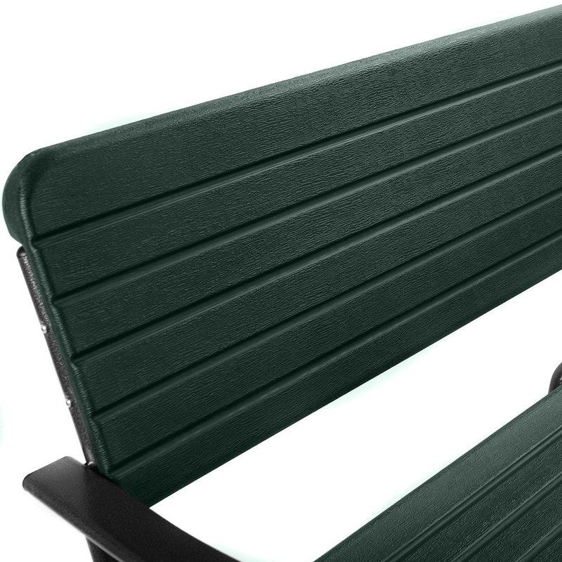 Knott Steel Outdoor Bench