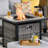Allcot 5 - Person Patio Conversation Sets with Cushions-1620906664