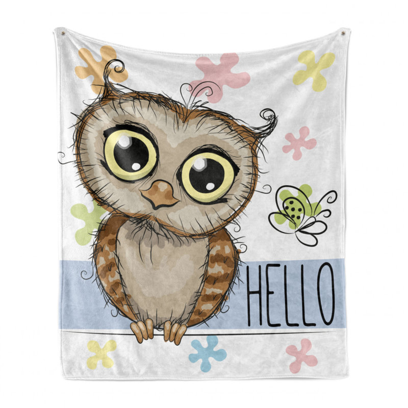Hand Woven Throw Blanket, 60" W x 80" L