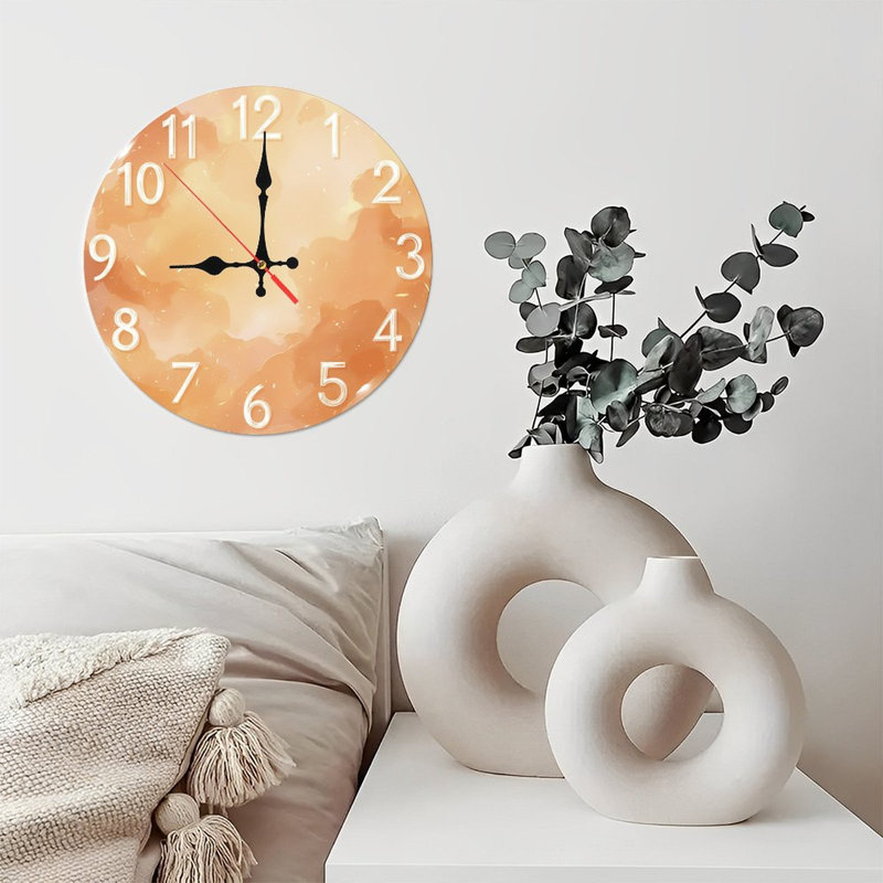 Horloge sur l'aquarelle