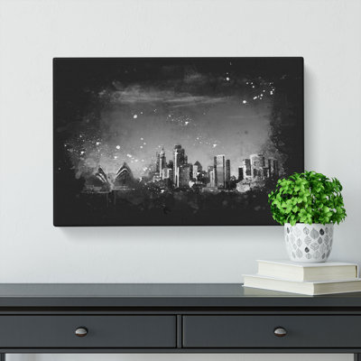 Sydney Australia Skyline - Wrapped Canvas