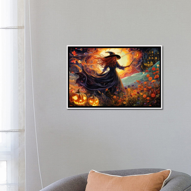 «I Put A Spell On You», reproduction d'art sur toile encadrée, H 18 po x l 26 po, Impression encadrée sans passe-partout