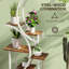 Support d'angle pour plantes multiples, support pour plante, étagère en forme de S à 8 niveaux-126443175