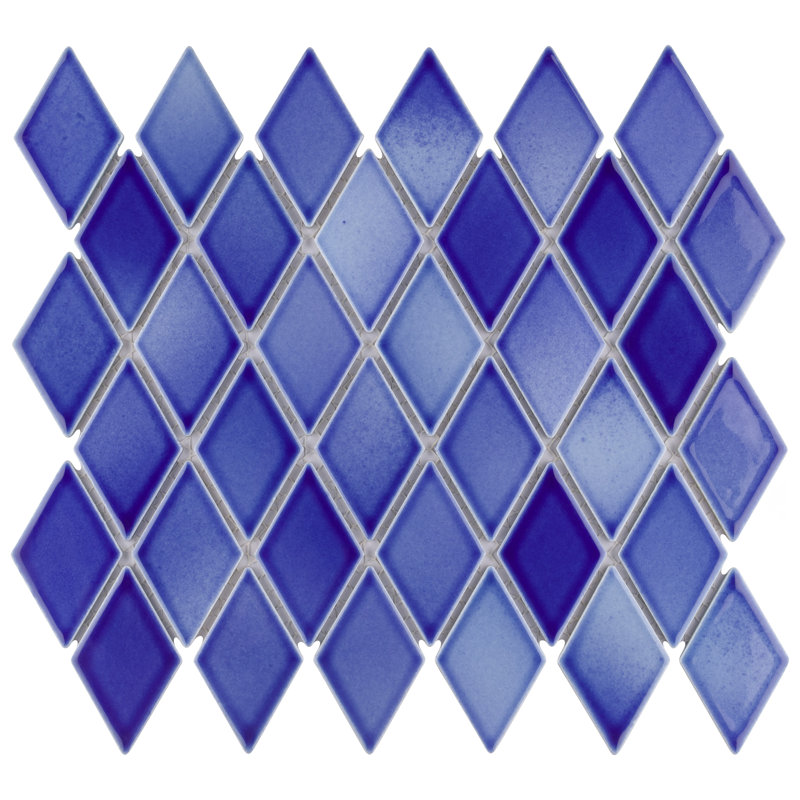Hudson Kite Niagara 10-1/8" x 11-3/4" Porcelain Mosaic Tile
