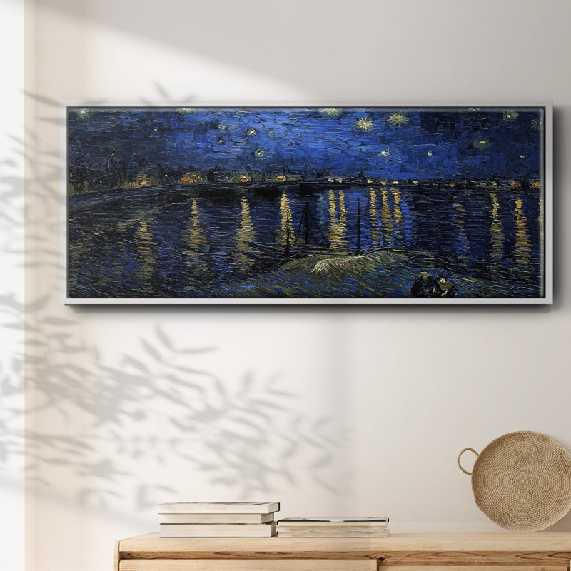 Over the Rhane- Framed Canvas