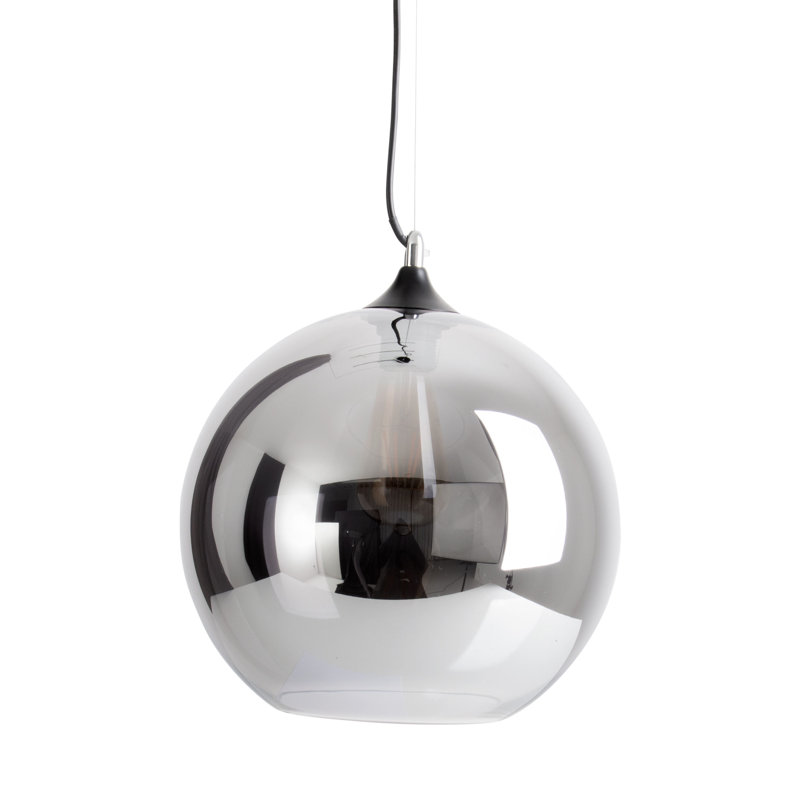 Piccadilly 1 - Light Anthracite Sphere Pendant