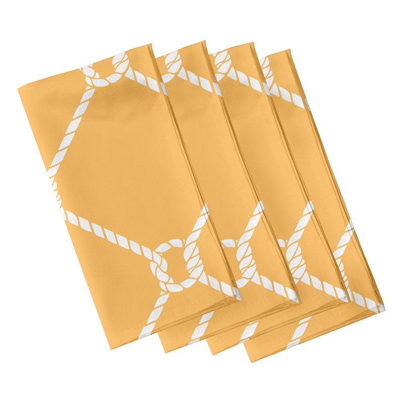 Harrell Ahoy Napkins, Yellow