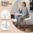 Swivel Upholstered Adjustable Height Counter Stool with Metal Frame-1301220605-1301209996