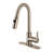Kingston Brass Continental Single-Handle Pull-Down Kitchen Faucet-29272801