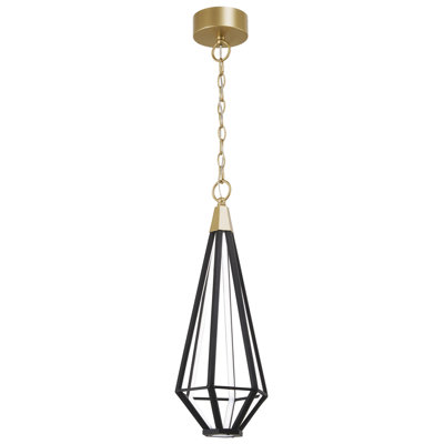 Dripping Gems 1 - Light Brass LED Unique/Statement Pendant