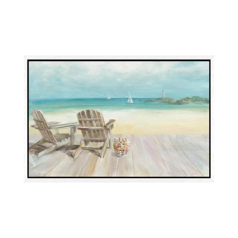 Danhui Nai - Print on Canvas, 66.04 cm H x 45.72 cm W, White Floater Framed