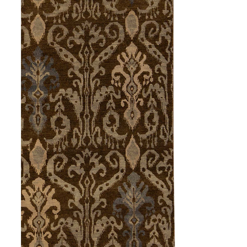 Wool Ikat Area Rug