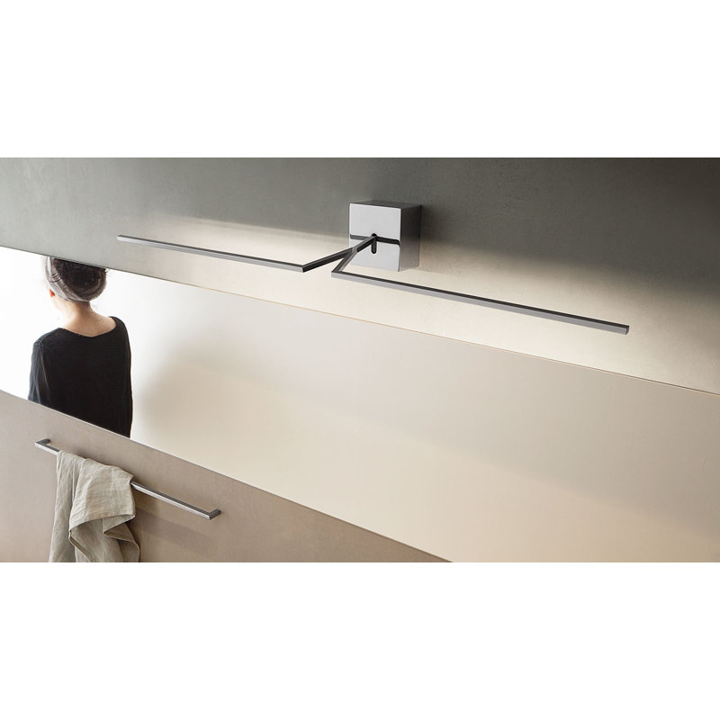 Ypsilon - 16.69 Inch 4.8W 1 LED Armed Sconce, Brushed Bronze
