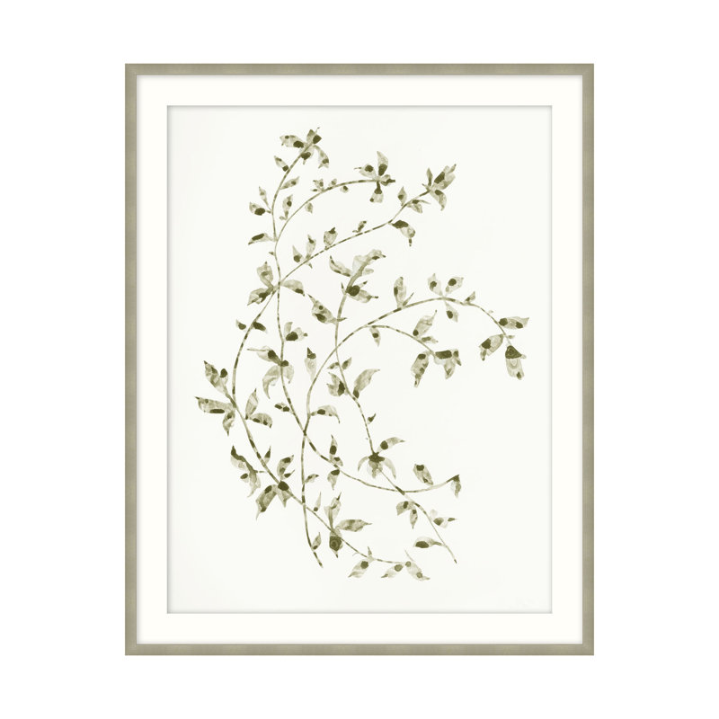 «Leafy Vines 6» par Studio L57 Affinity - impression d'un seul cadre, H 45,75 po x l 35,75 po