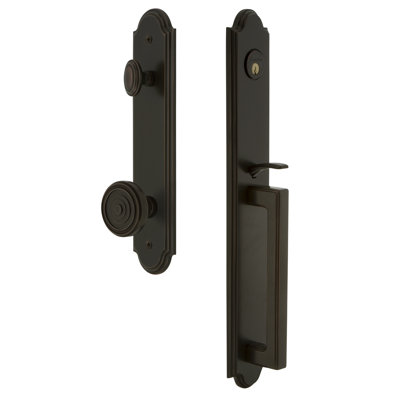 Complete Inactive Arc Dummy Handleset with Rosette